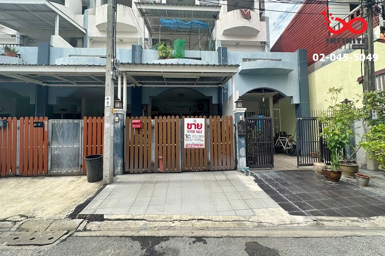 ขายบ้านวิภาวดี ดอนเมือง หลักสี่ : ขายทาวน์เฮ้าส์ 3 ชั้น 20 ตารางวา ซอยเทพประทาน 9 ถนนวัดเวฬุวนาราม