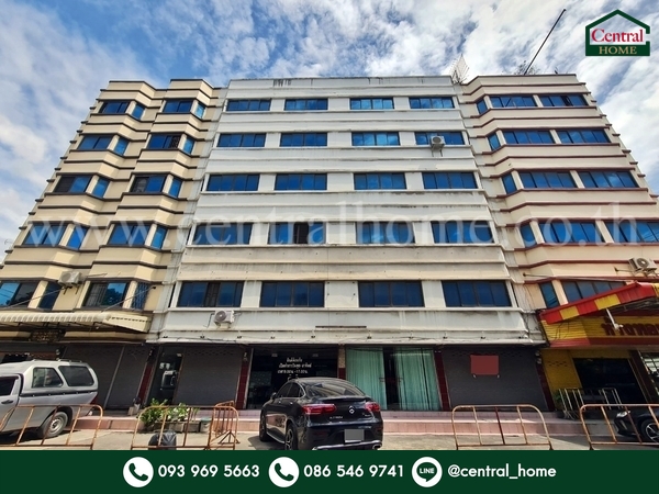 For SaleShop HousePathum Thani,Rangsit, Thammasat : Commercial building, Bang Khan Market, 5 and a half floors, Rangsit