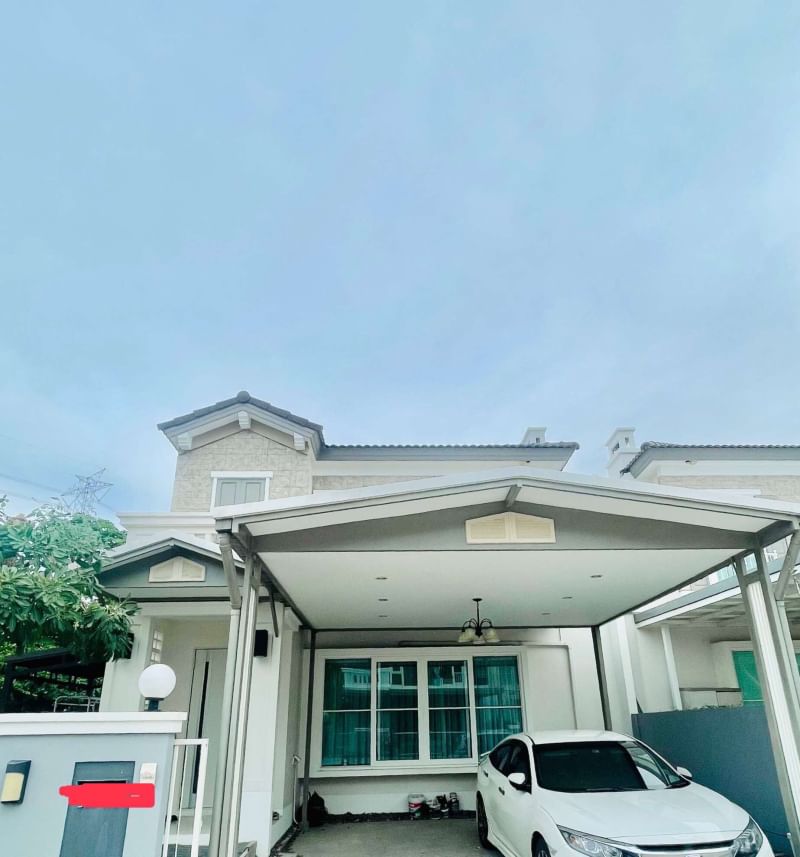 For RentHouseBangna, Bearing, Lasalle : For rent Anya Bangna-Ramkhamhaeng 2 (Corner plot) 36/178