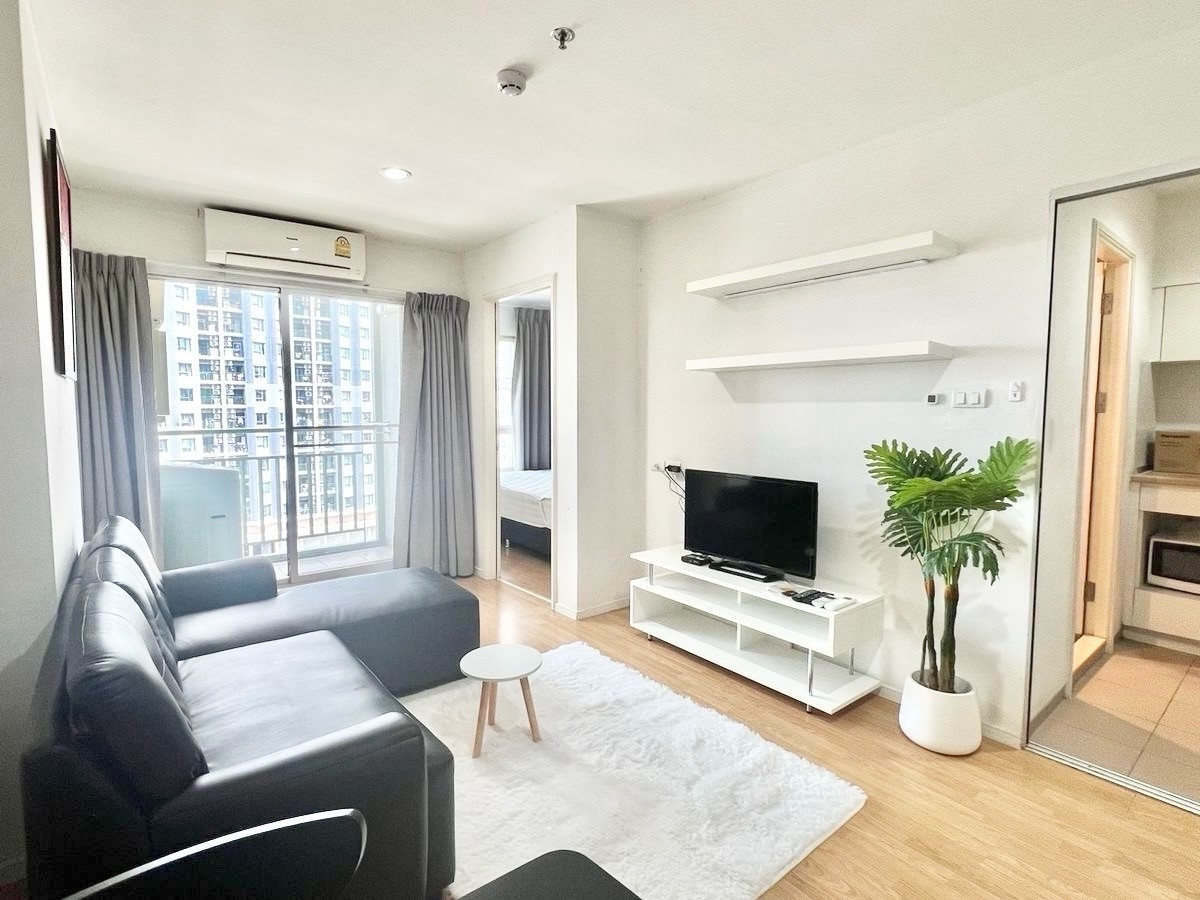 For SaleCondoPattanakan, Srinakarin : 🔥Urgent sale! Lumpini Place Srinakarin-Hua Mak, next to the road, near MRT 200 m. / Airport Link 400 m.