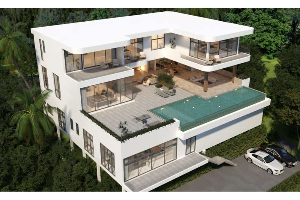 For SaleHouseKoh Samui, Surat Thani : Breathtaking Sea View Pool Villa in the Heart of Bo Phut, Koh Samui