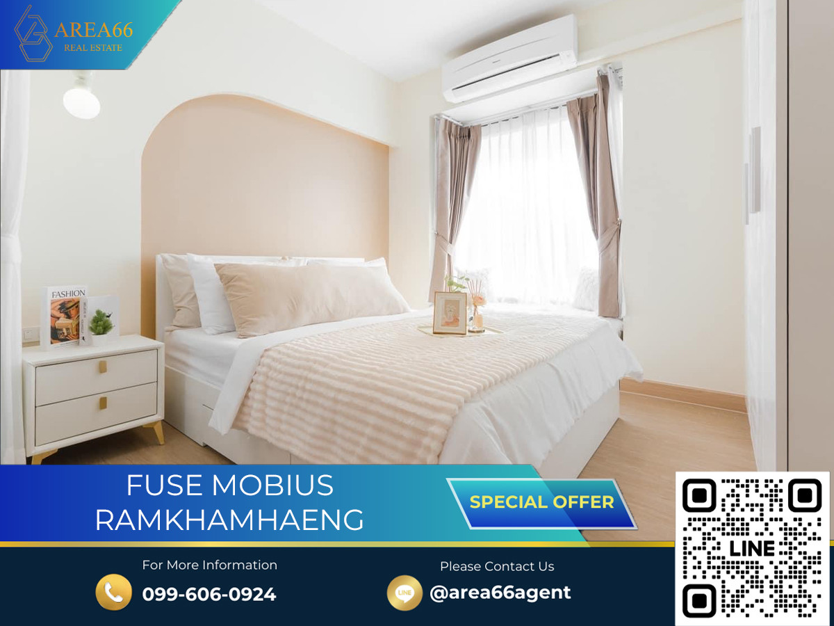 For SaleCondoRamkhamhaeng, Hua Mak : 🔥For sale!! Condo Fuse Mobius Ramkhamhaeng