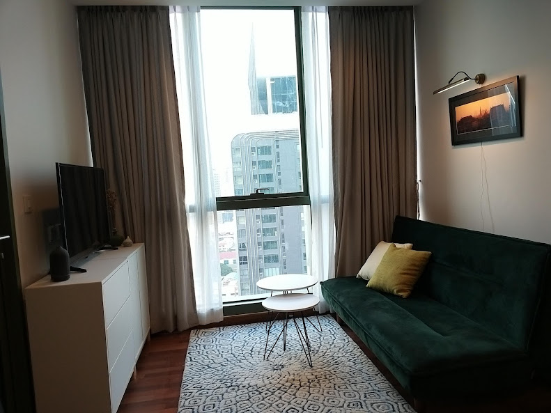 For SaleCondoRatchathewi,Phayathai : Wish Signature Midtown Siam 1【𝐒𝐄𝐋𝐋 & 𝐑𝐄𝐍𝐓】🔥 Minimalist room, cutely decorated, warm, high floor, city view, near BTS Ratchathewi 🔥 Contact Line ID: @hacondo