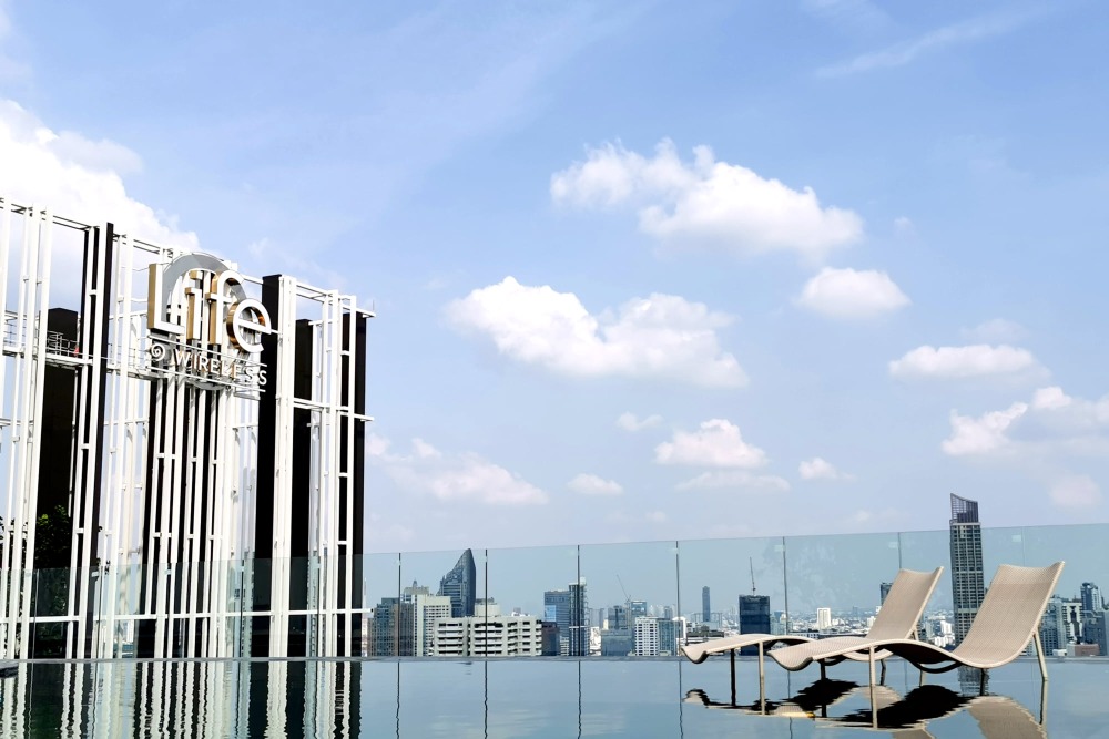 ขายคอนโดวิทยุ ชิดลม หลังสวน : [BEST PRICE] Life One Wireless ชั้นสูง วิวสวย ขายพร้อมผู้เช่า