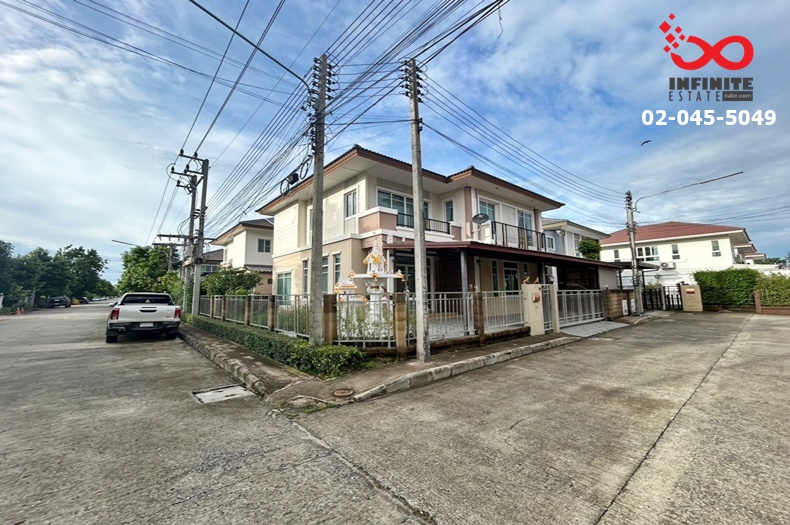 ขายบ้านปทุมธานี รังสิต ธรรมศาสตร์ : ขายบ้านเดี่ยว 2 ชั้น หมู่บ้านภัสสร 29 เนื้อที่ 59.9 ตารางวา ถนนรังสิต-นครนายก
