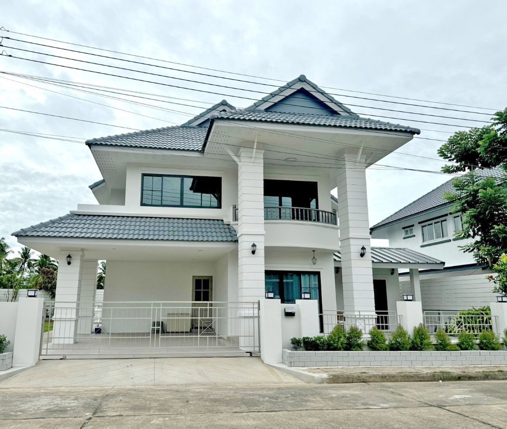 ให้เช่าบ้านเชียงใหม่ : บ้านสวยในโครงการ ให้เช่าเดือนละ 42,000 บาท เดินทาง 10 นาทีถึงบิ๊กซีดอนจั่น No.7H280