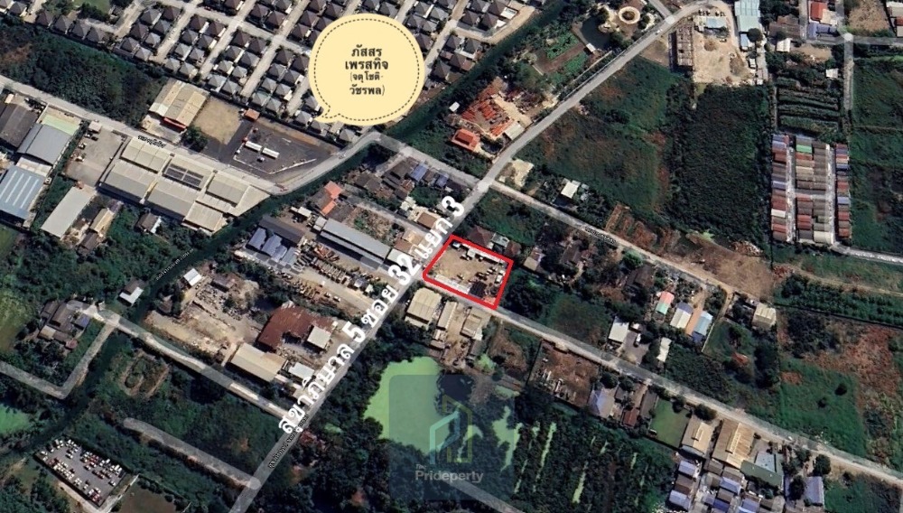 ขายที่ดินนวมินทร์ รามอินทรา : ขาย ที่ดินเปล่า ถมแล้ว แปลงมุม ขนาด 1 ไร่ 98 ตรว. สุขาภิบาล 5 ซอย 32 แยก 3