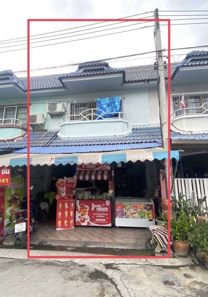 For SaleTownhomeAyutthaya : townhouse for sale, wide area, Dee Land Market Village.