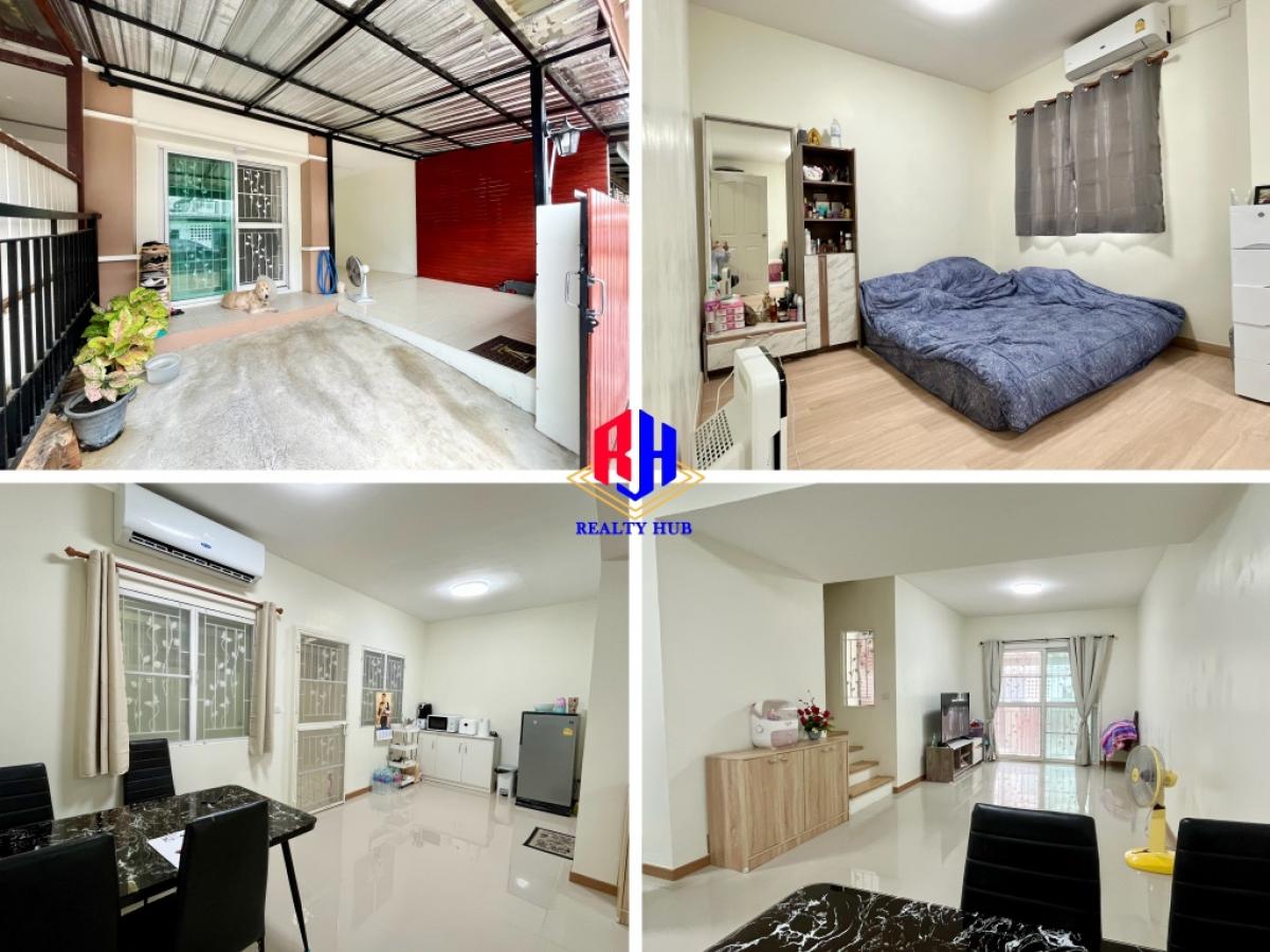 For SaleTownhomeRama 2, Bang Khun Thian : For sale: Pruksa Ville 53, Sakae Ngam 14, the most beautiful in the project, completely renovated, near Central Rama 2, Lotus Rama 2
