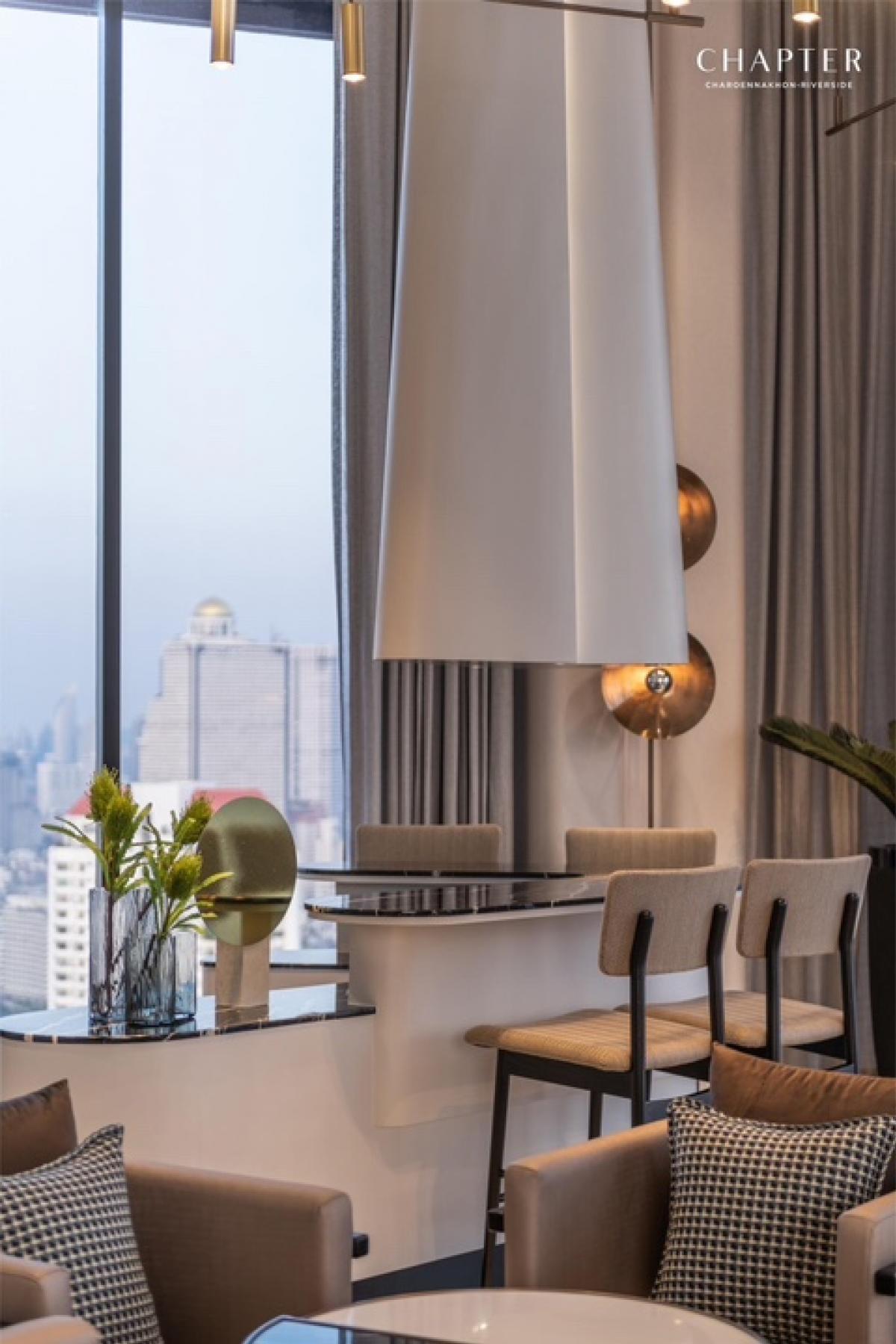 ให้เช่าคอนโดวงเวียนใหญ่ เจริญนคร : 🔥ให้เช่าด่วน🔥แชปเตอร์ เจริญนคร - ริเวอร์ไซด์ วิวแม่น้ำ เฟอร์นิเจอร์ครบพร้อมเข้าอยู่ ใกล้ BTS กรุงธนบุรี