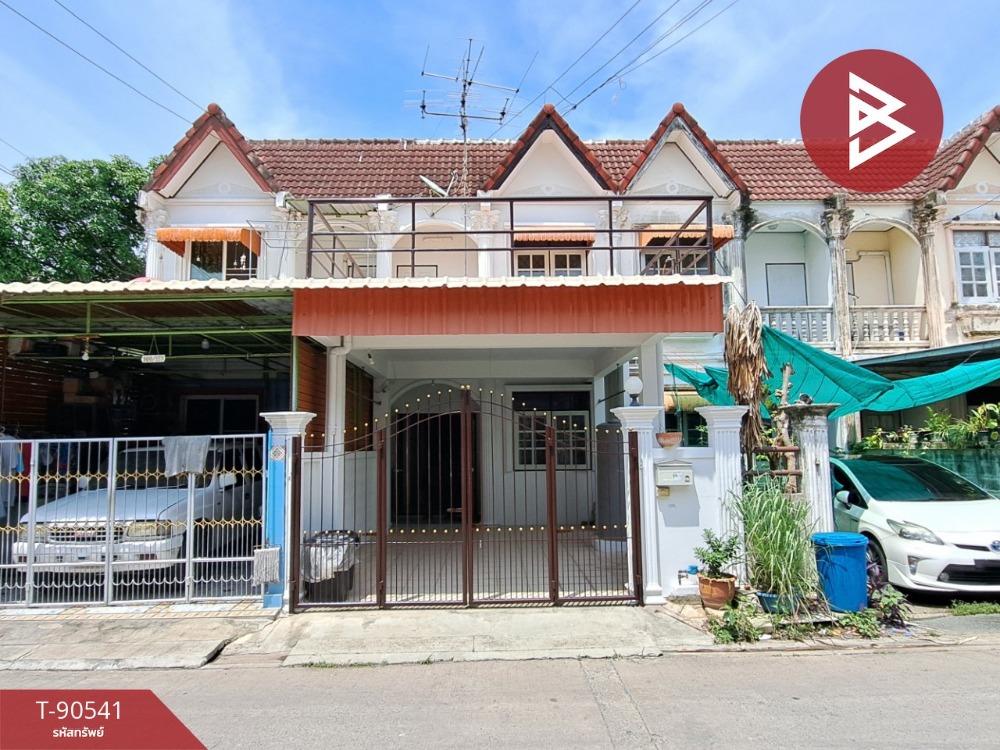 For SaleTownhomeMin Buri, Romklao : Townhouse for sale, 2 floors, Soi Liapwaree 59, area 20 sq m, Nong Chok, Bangkok