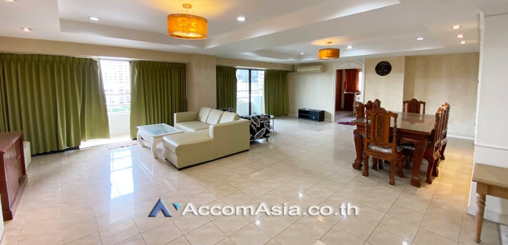 ให้เช่าคอนโดคลองเตย กล้วยน้ำไท : 🔼🔽 AccomA Pet-friendly | 4 Bedrooms Condominium for Rent in Sukhumvit BTS Nana at Siam Penthouse (AA16720)