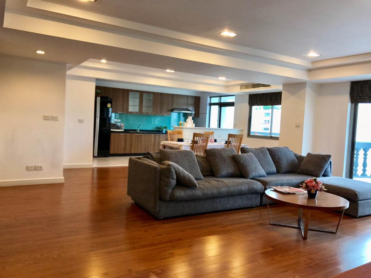 ให้เช่าคอนโดสุขุมวิท อโศก ทองหล่อ : 3 Beds+1 Maid / 165 sqm @BTS Phrom Phong ฿55,000