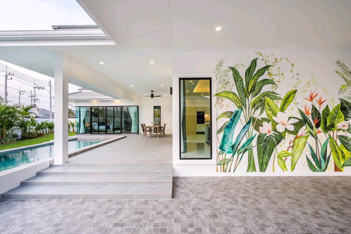 ขายหัวหิน ประจวบคีรีขันธ์ : บ้านพูลวิลล่าหัวหินพร้อมเข้าอยู่