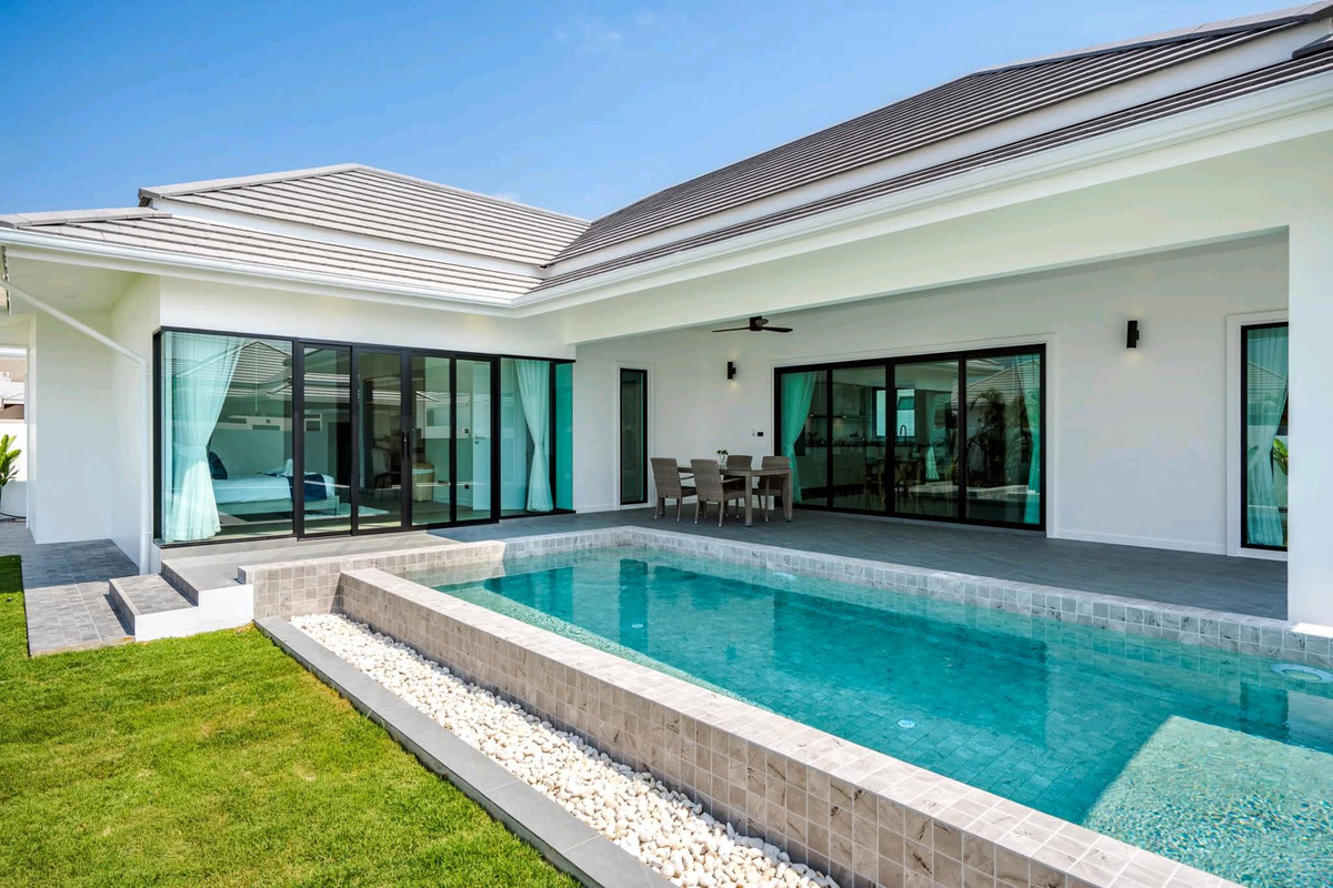 ขายหัวหิน ประจวบคีรีขันธ์ : บ้านพูลวิลล่าหัวหินพร้อมเข้าอยู่