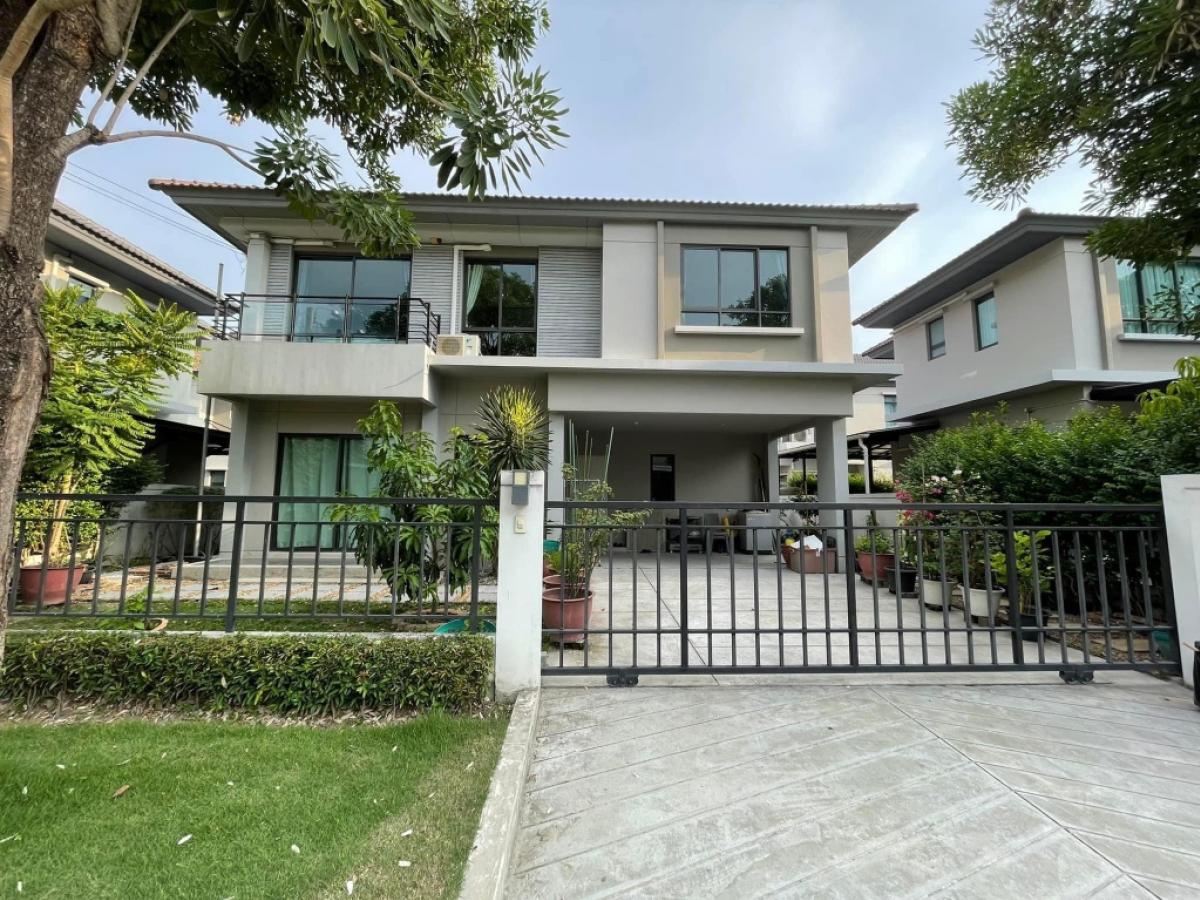 ขายบ้านพระราม 5 ราชพฤกษ์ บางกรวย : House for Sale - Rama 5 บ้านเดี่ยว พร้อมอยู่ เวนิวพระราม 5 ราคาลดพิเศษ 