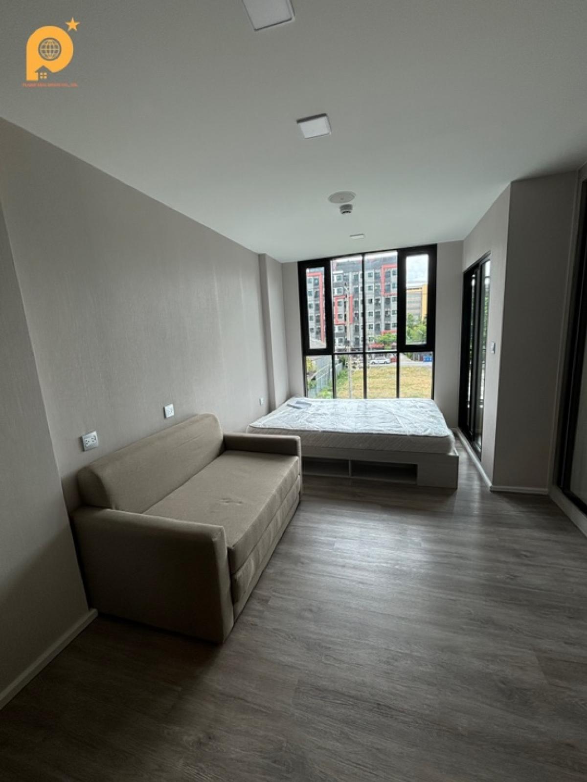 For RentCondoChaengwatana, Muangthong : New room for rent 🏢For rent❗️ Atmoz Portrait Srisamarn, 100% new room, ready to move in on August 12, 8000/month