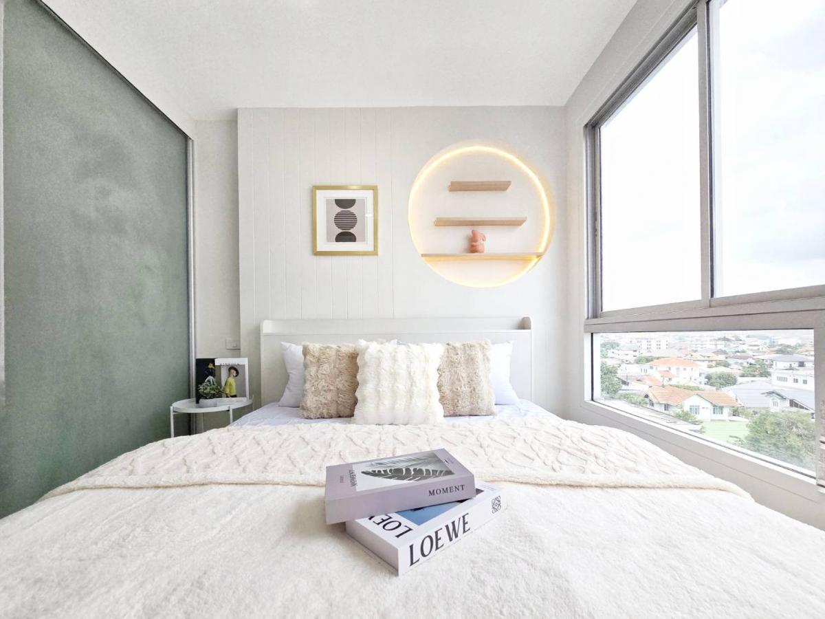 ขายคอนโดเกษตรศาสตร์ รัชโยธิน : 🤩 ผ่อนถูกกว่าเช่า มีอยู่จริง 🤩 กับคอนโดราคาสบายกระเป๋าบนย่าน #ลาดพร้าว วังหิน อย่าง #doubleU คอนโด