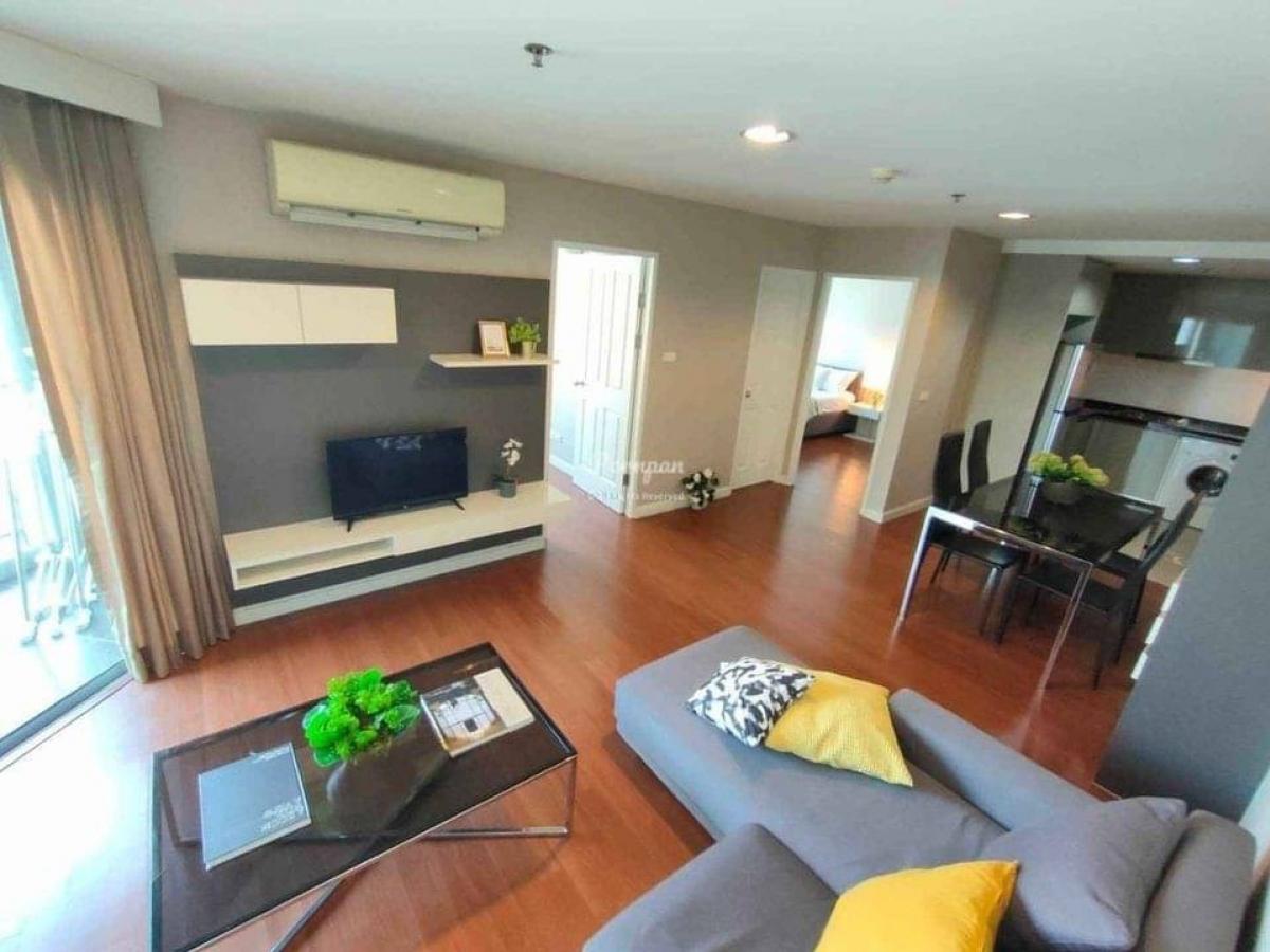 ให้เช่าคอนโดพระราม 9 เพชรบุรีตัดใหม่ RCA : Rent !!! 🔥2 BR 1BR. 🔥49sqm Floor30 🔥Building A 🔥30,000/month