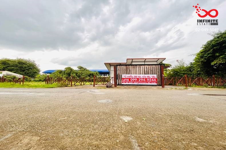 For SaleLandMin Buri, Romklao : Land for sale, 200 square wah, Soi Ramkhamhaeng 172, Ramkhamhaeng Road