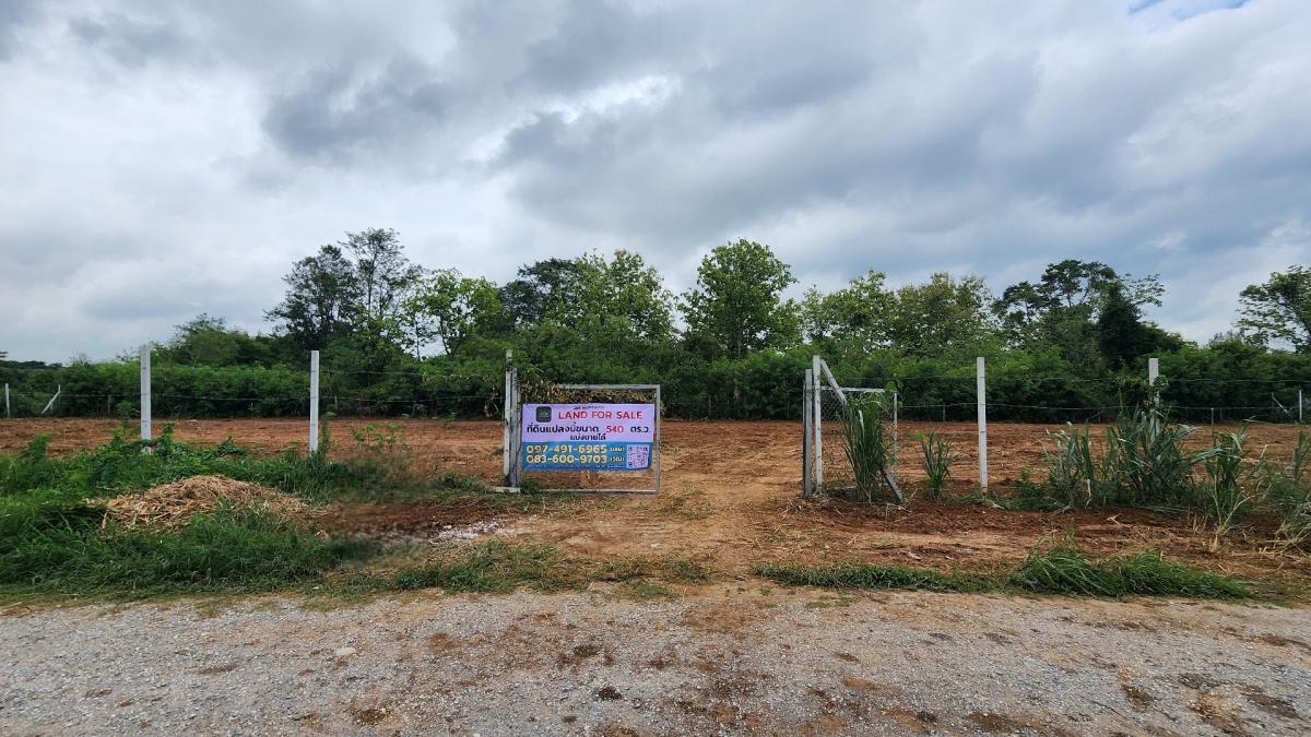 For SaleLandSaraburi : Beautiful vacant land plot for sale, 540 sq.w., Muak Lek, Saraburi, near Si Yaek Ton Kae Market, can be divided for sale