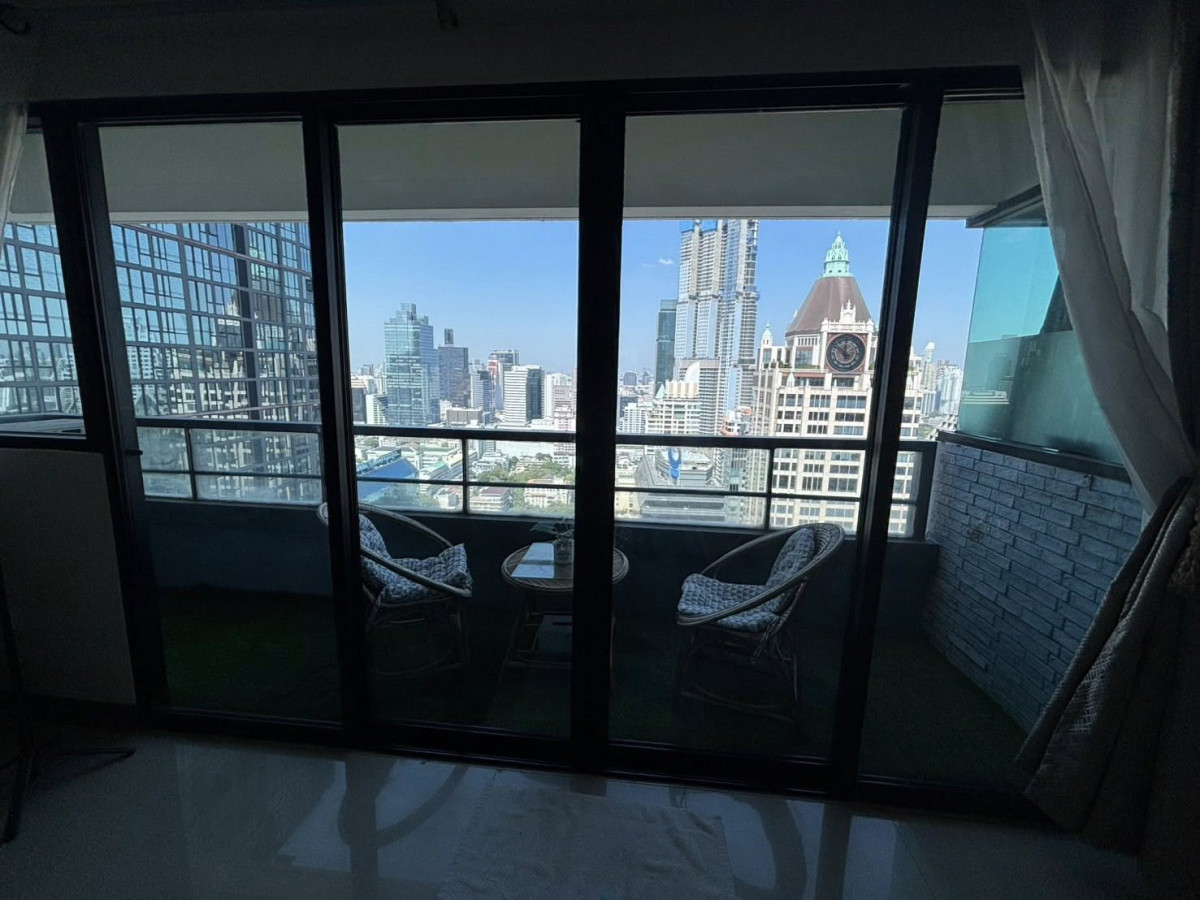 For SaleCondoSathorn, Narathiwat : For Sale Condo , Sathorn Garden , high floor , newly renovated , MRT-Lumphini , Thungmahamek , Sa Thon , Bangkok , CX-148136