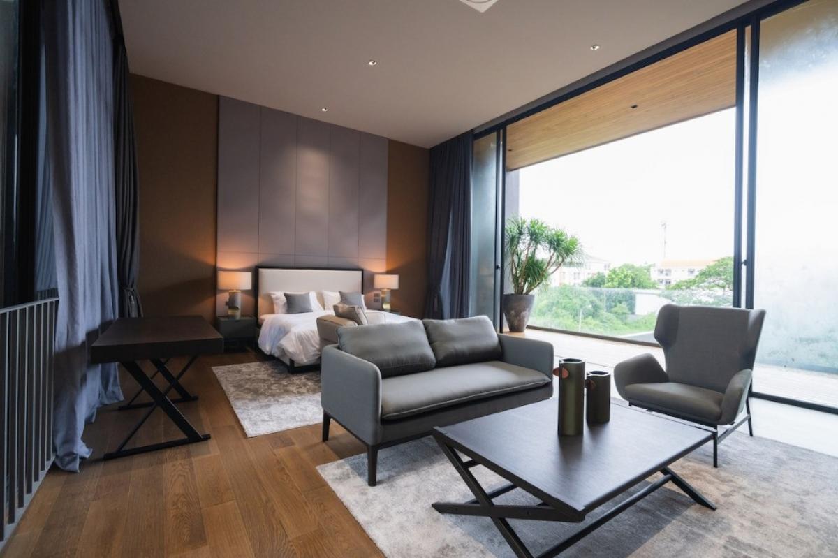 ขายบ้านเลียบทางด่วนรามอินทรา : 🔥บ้านเดี่ยวนาคนิวาส พร้อมสระพร้อมเฟอร์ 125 ล้าน🔥