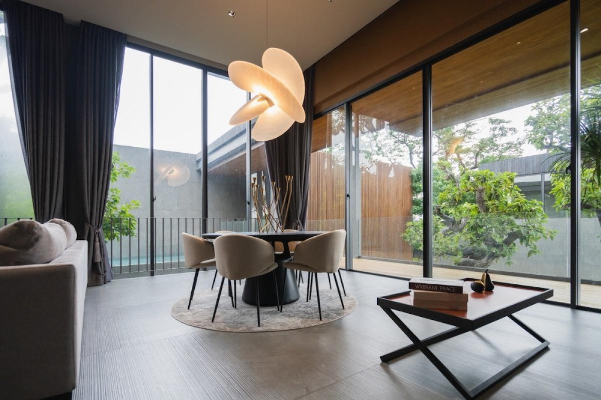 ขายบ้านเลียบทางด่วนรามอินทรา : 🔥บ้านเดี่ยวนาคนิวาส พร้อมสระพร้อมเฟอร์ 125 ล้าน🔥