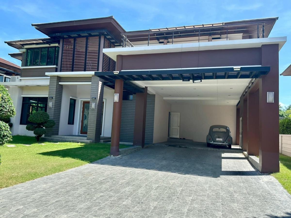 For SaleHouseEakachai, Bang Bon : Mankong Pavilion Bang Bon 3, a large luxury house with parking for up to 6 cars.