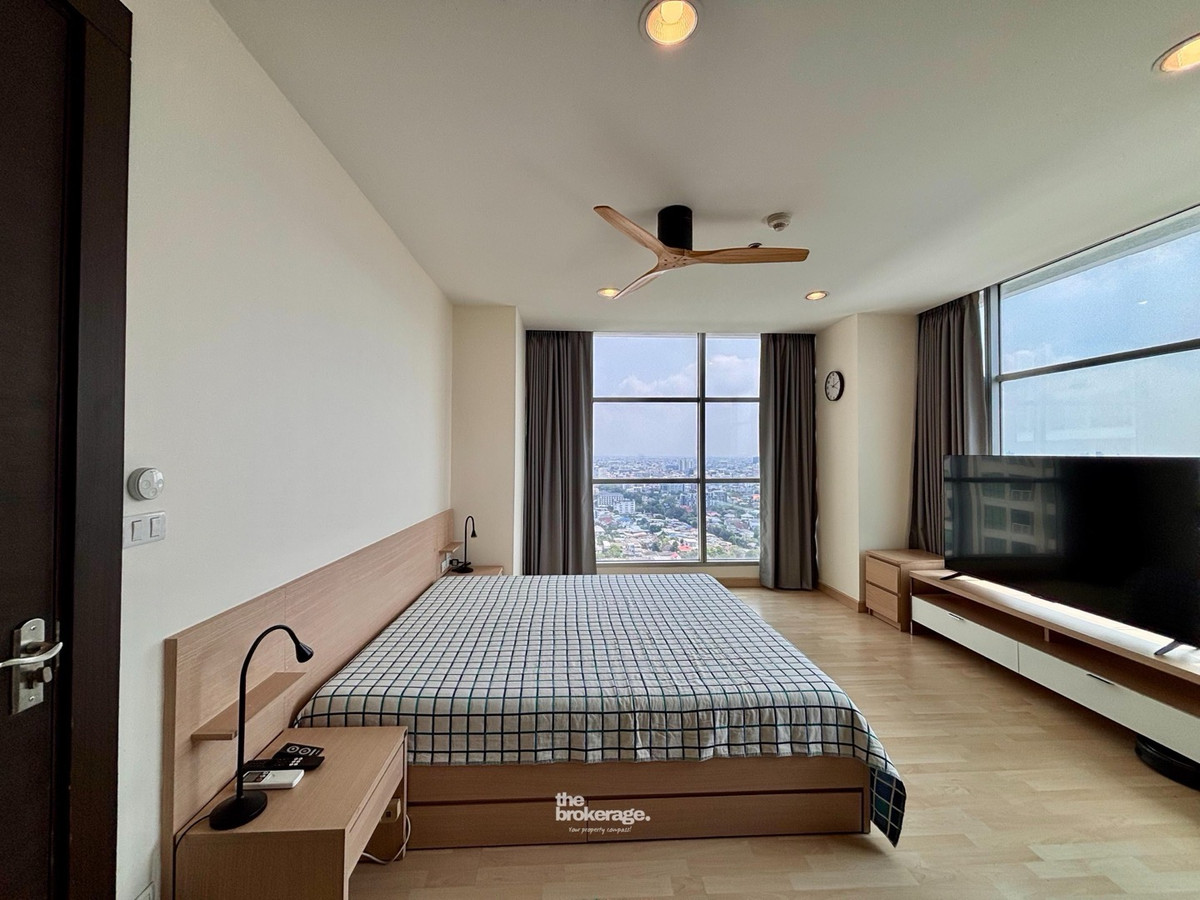 ให้เช่าคอนโดรัชดา ห้วยขวาง : ให้เช่าด่วน!! ริทึ่ม รัชดา 2 ห้องนอน 2 ห้องน้ำ 72ตรม. 30,000 บาท ชั้นสูง Line : @thebrokerage