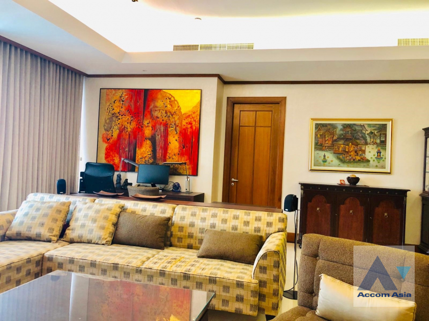 ให้เช่าคอนโดสาทร นราธิวาส : 🔼AccomA🔽 3 Beds Condominium for Rent in Sathorn, BTS Chong Nonsi at Ascott Sky Villas Sathorn