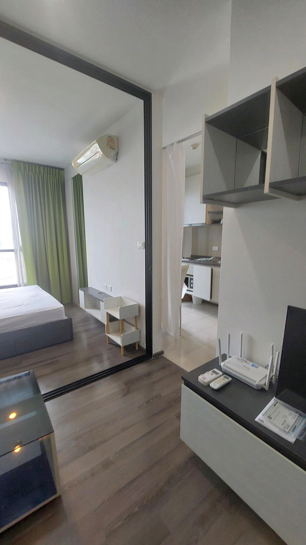 For RentCondoOnnut, Udomsuk : Confo for rent a 1 bedroom at The Base Park West Sukhumvit77 BTS On Nut  