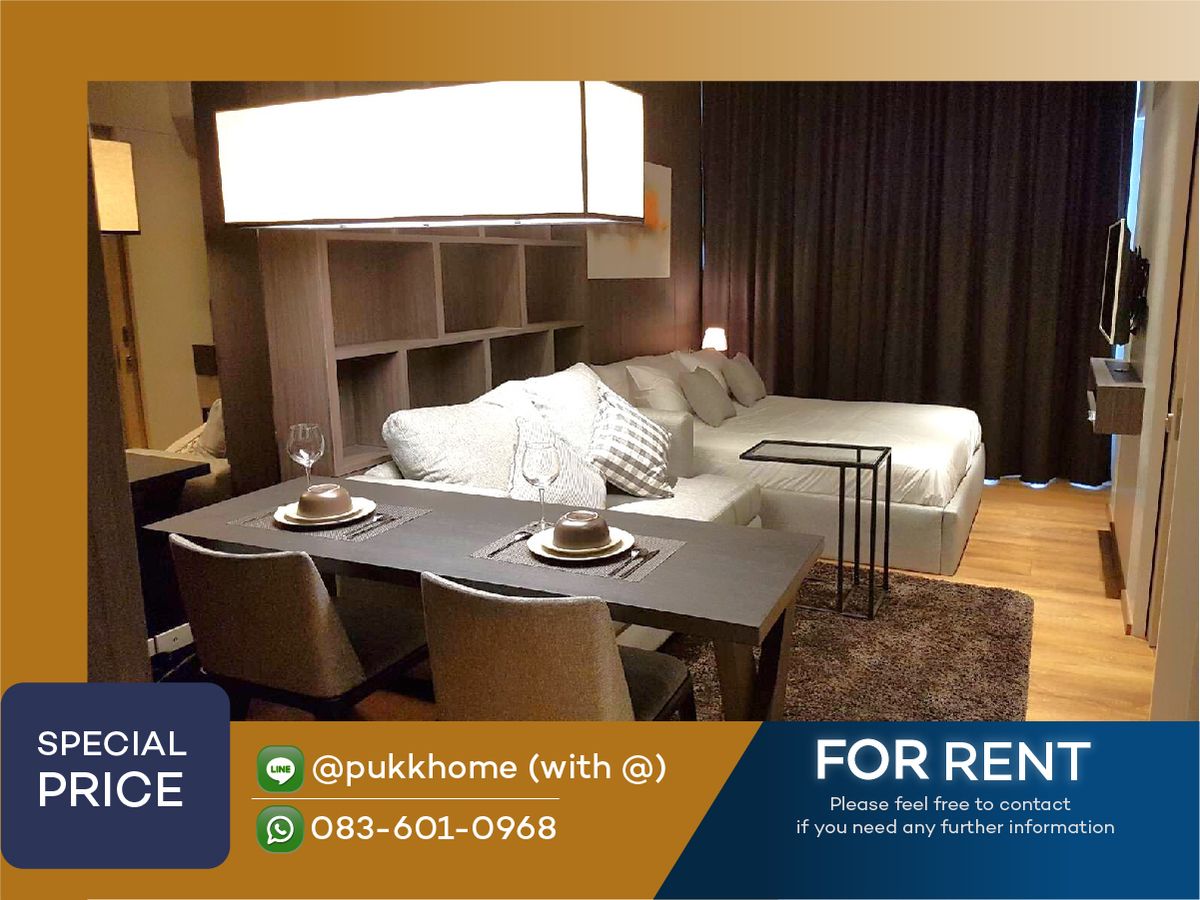 ให้เช่าคอนโดสุขุมวิท อโศก ทองหล่อ : Park Origin Phrom-phong (Park 24 ) ✨ Fully furnished   ✨  📞LINE  @pukkhome (with @)