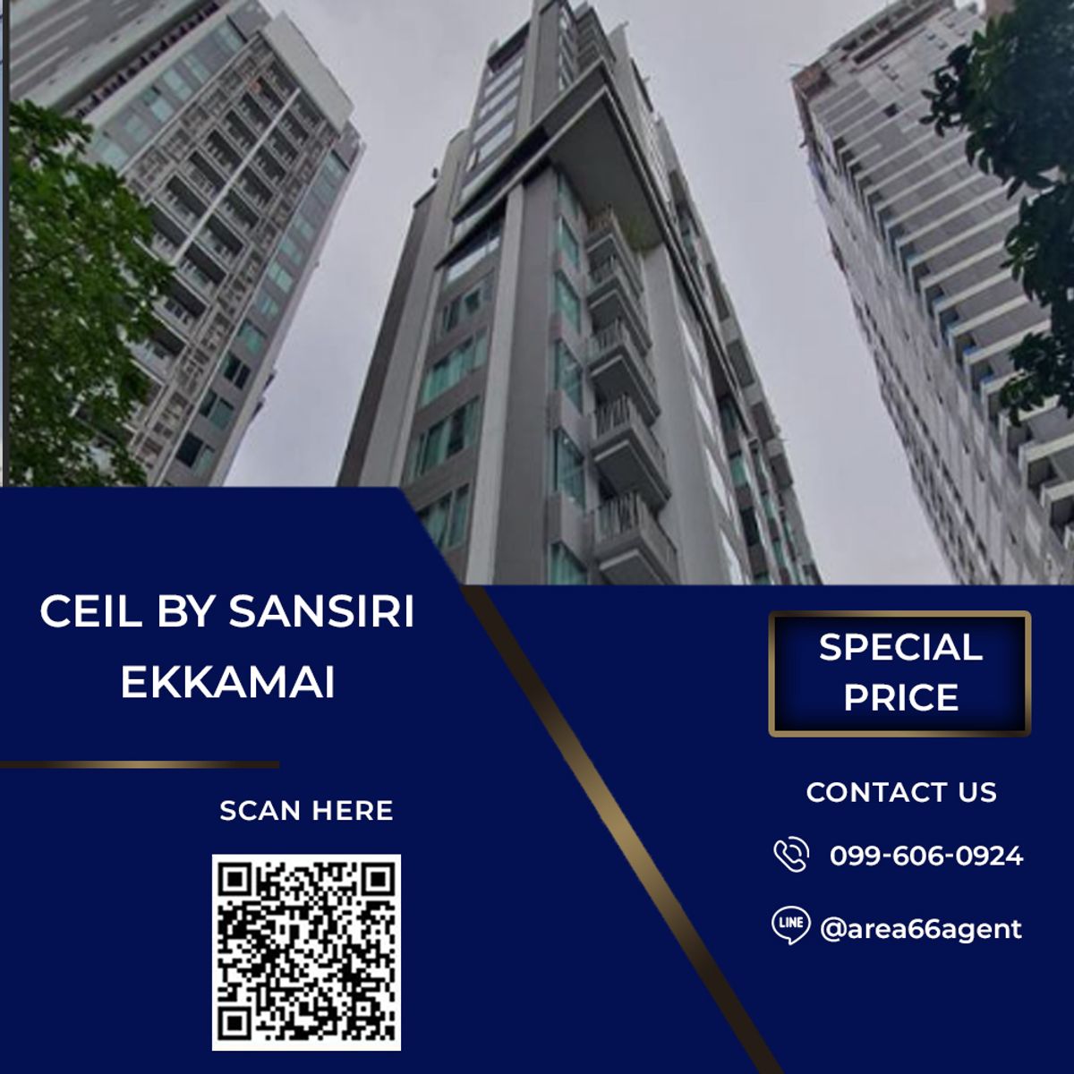 For SaleCondoSukhumvit, Asoke, Thonglor : 🔥 For sale!! Condo Ceil By Sansiri Ekkamai