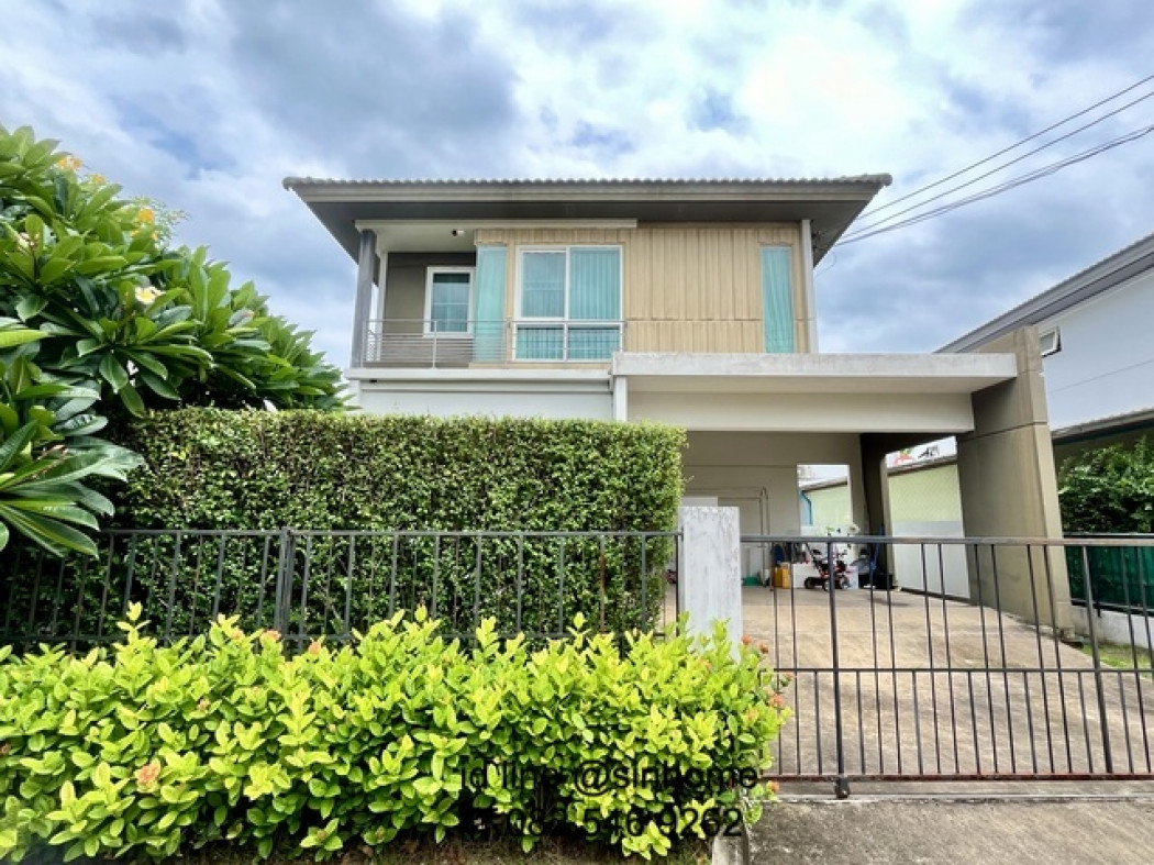 ขายบ้านพระราม 2 บางขุนเทียน : ขายบ้านเดี่ยว วิลลาจจิโอ พระราม2 Villaggio Rama2 50 ตรว. 3ห้องนอน 2ห้องน้ำ ใกล้จุดขึ้น-ลงทางด่วนกาญจนาภิเษก