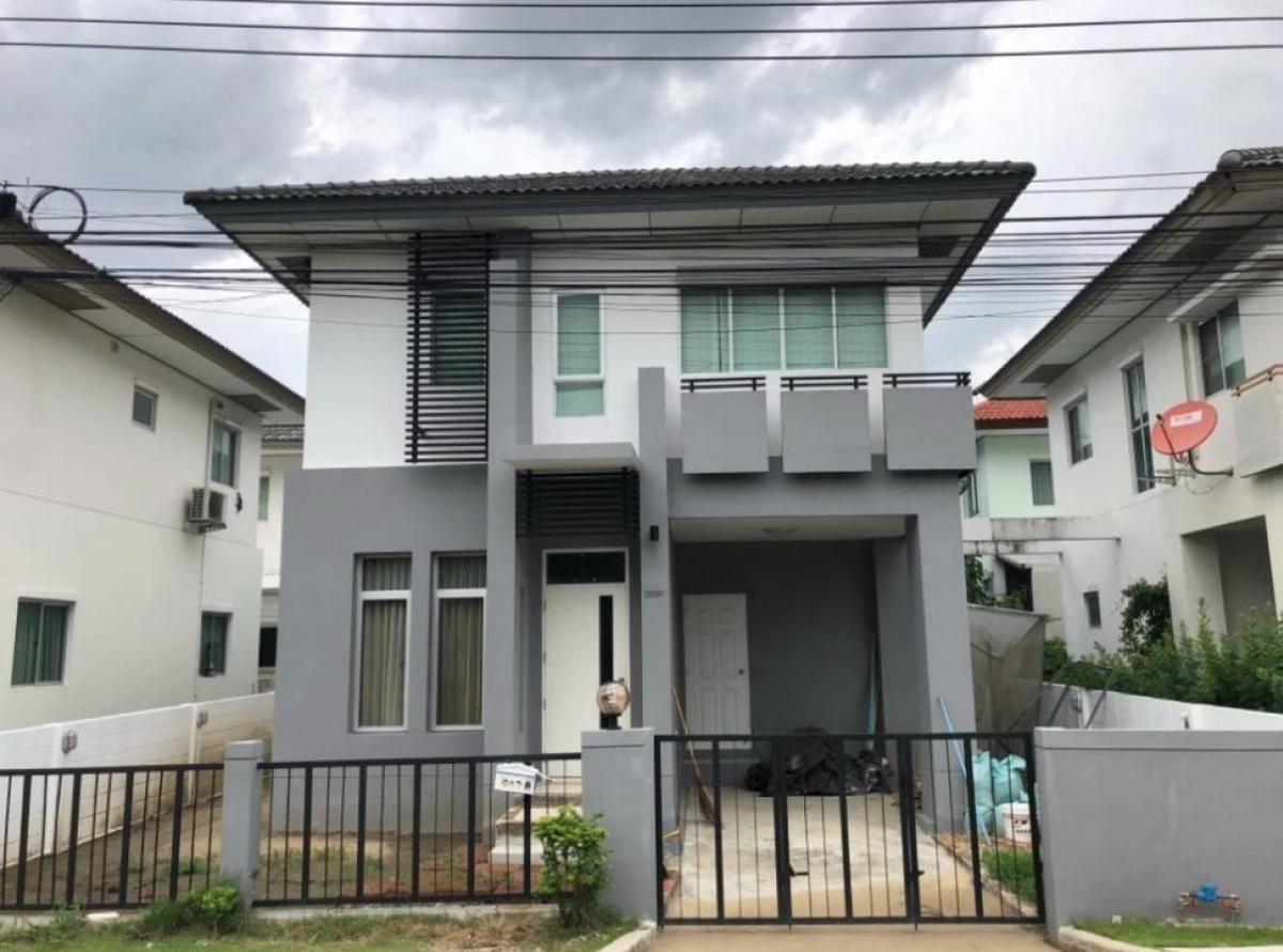 For RentHouseLadkrabang, Suwannaphum Airport : House for rent, Prompat Rama 9 Ring Road, beautiful house, ready to move in 🏡🎊💸