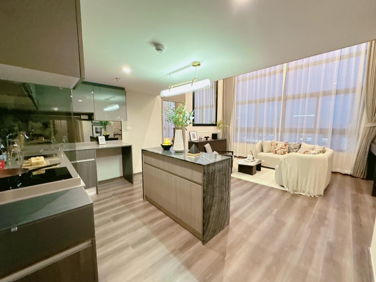 For SaleCondoRama9, Petchburi, RCA : 𝙄𝘿𝙀𝙊 𝙍𝘼𝙈𝘼𝟗-𝘼𝙎𝙊𝙆𝙀 New 2-storey room, free down payment 0 baht, easy installment 16,000/month, free of all expenses, take care of all loan matters for free.