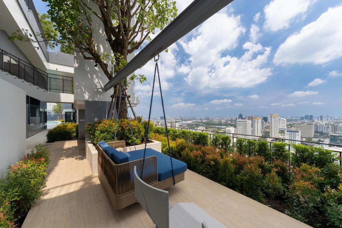 For SaleCondoRama9, Petchburi, RCA : 𝙄𝘿𝙀𝙊 𝙍𝘼𝙈𝘼𝟗-𝘼𝙎𝙊𝙆𝙀 New 2-storey room, free down payment 0 baht, easy installment 16,000/month, free of all expenses, take care of all loan matters for free.