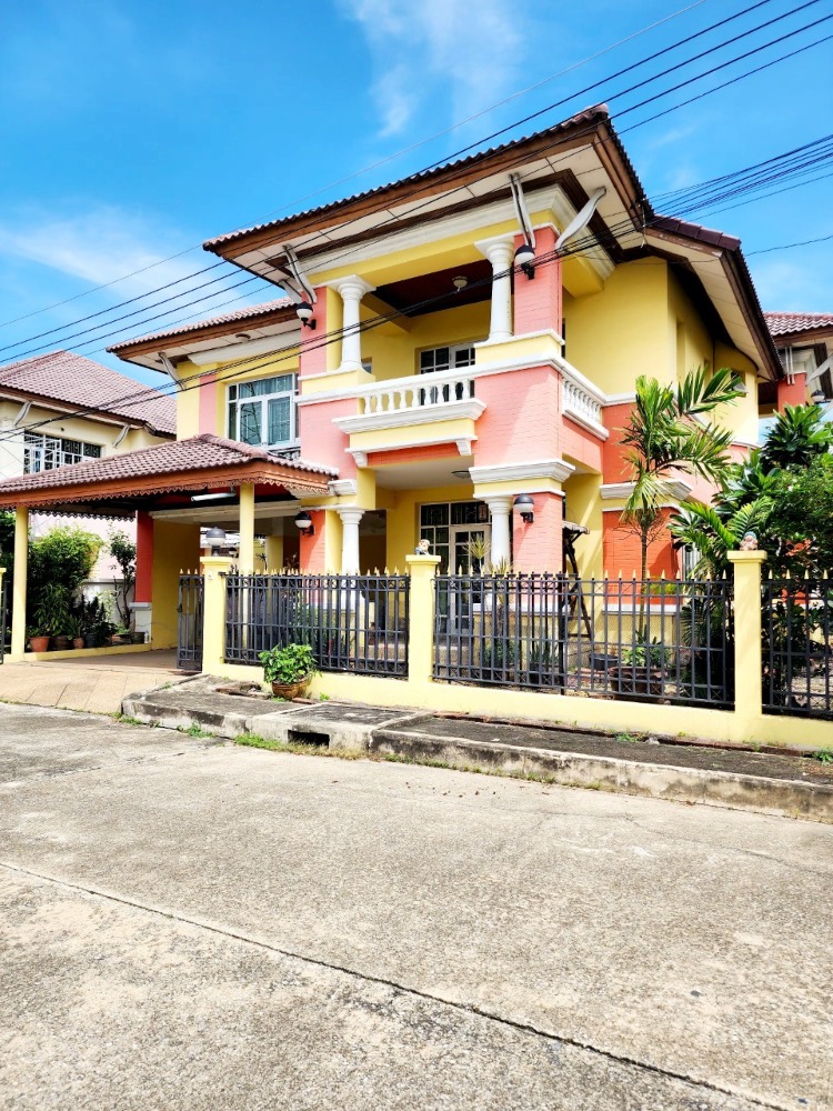 ขายบ้านปทุมธานี รังสิต ธรรมศาสตร์ : บ้านเดี่ยว 95 ตร.ว รังสิต ติวานนท์ ใกล้ตลาดรังสิต ม.รังสิต ถนนบางบัวทอง-บางพูน