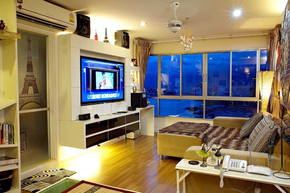 For SaleCondoRama3 (Riverside),Satupadit : Condo For Sale 2 Bedrooms at Lumpini Park Riverside Rama 3 REF : A17240704