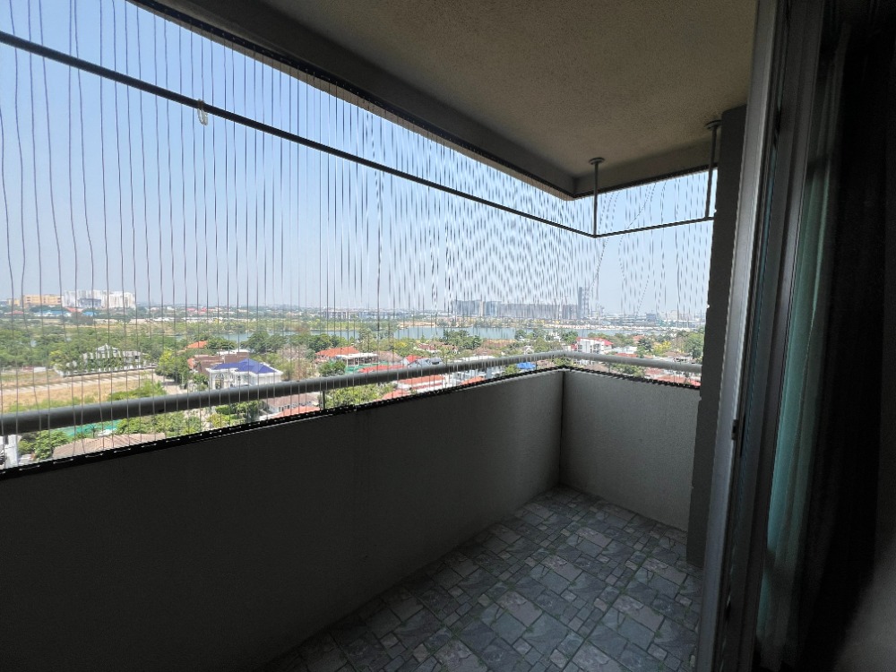 For RentCondoChaengwatana, Muangthong : Stay free for 1 month!! Condo for rent next to Muang Thong Thani, view of Muang Thong Lake, Superior 1, 80 sq m., 2 bedrooms