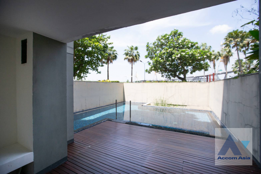 For RentCondoRama3 (Riverside),Satupadit : 🔼AccomA🔽 4 Beds Condominium for Rent in Sathorn, BRT Wat Dan at The Pano