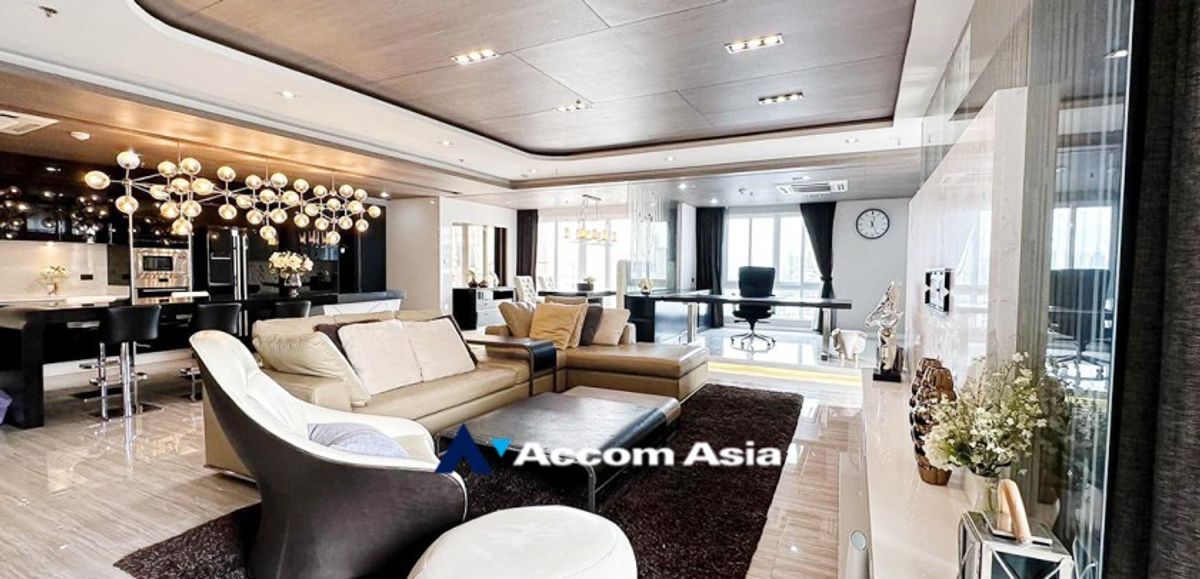 ให้เช่าคอนโดสุขุมวิท อโศก ทองหล่อ : 🔼AccomA🔽 Penthouse  3 BR Condominium for Rent in Sukhumvit, Bangkok at CitiSmart Sukhumvit 18 AA33390