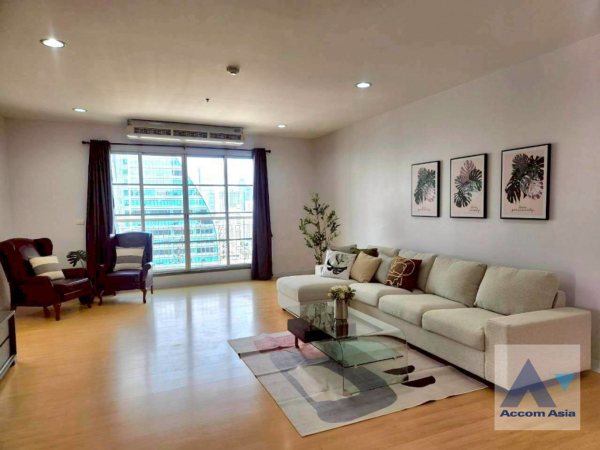 For RentCondoSukhumvit, Asoke, Thonglor : 🔼AccomA🔽 Fully Furnished, Newly renovated, Big Balcony, Penthouse 3 Bedrooms Condominium for Rent in Sukhumvit, Bangkok near BTS Asok - MRT Sukhumvit at CitiSmart Sukhumvit 18 (AA30602)
