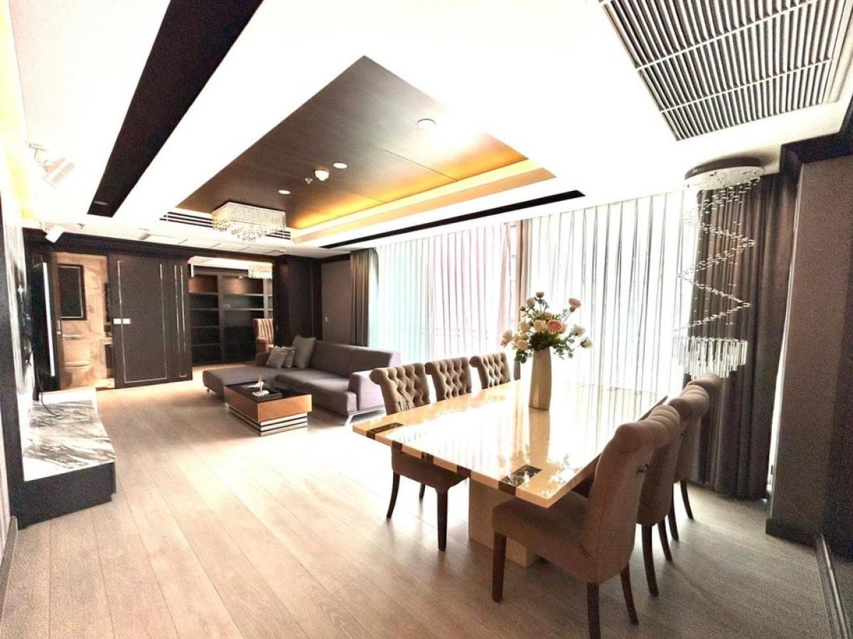 ขายคอนโดสุขุมวิท อโศก ทองหล่อ : 📢👇Available 1 May 25, Reasonable price and worth for living or investing for this rare item 3 beds, fully furnished, unblocked view.