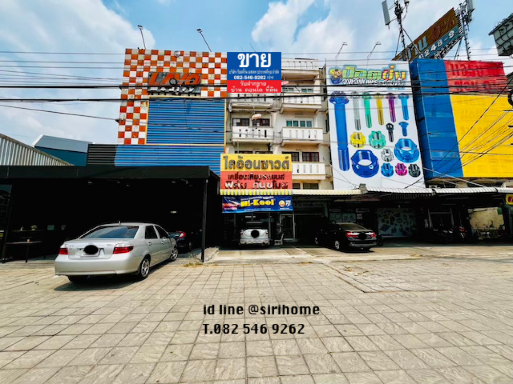 ขายอาคารพาณิชย์นนทบุรี บางใหญ่ บางบัวทอง : ขายอาคารพาณิชย์ บางขุนกอง บางกรวย ขนาด 1 คูหา 4.5 ชั้น 16.2 ตรว. ขายตามสภาพ ทำเลดี ใจกลางวงเวียนพระราม 5 ราชพฤกษ์