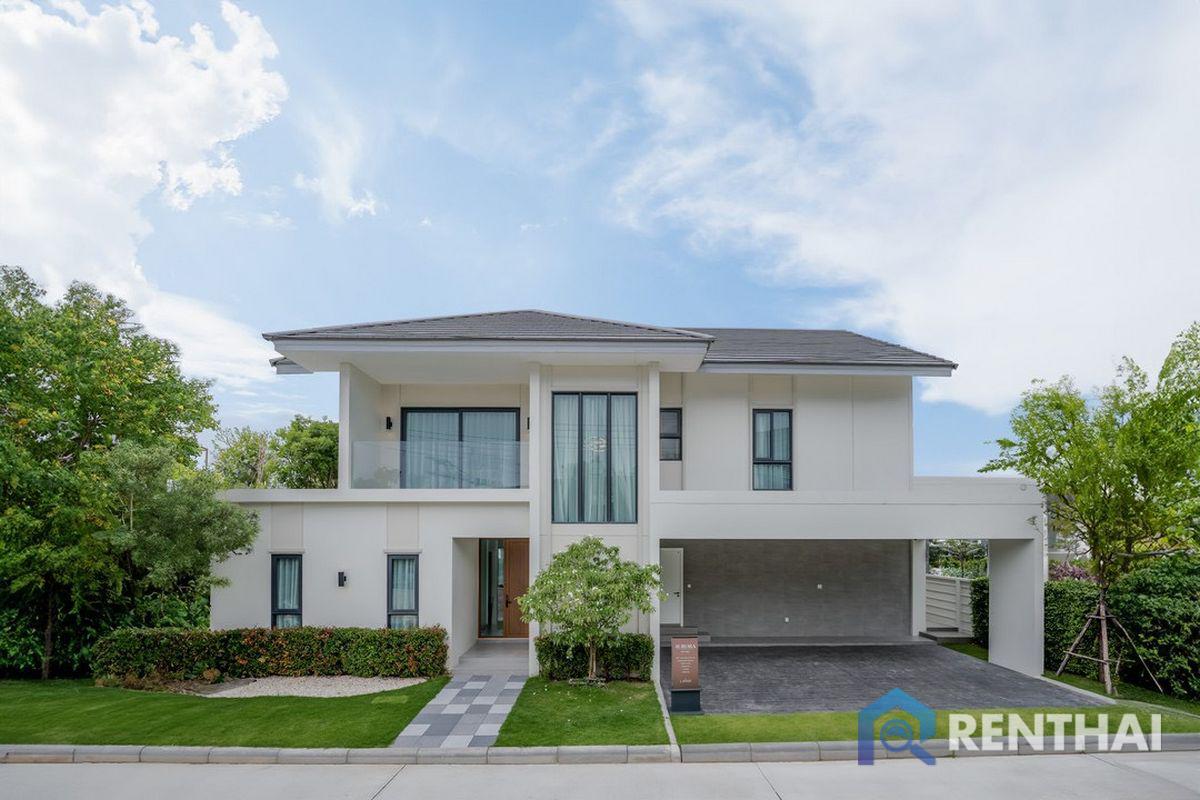 For SaleHousePattaya, Bangsaen, Chonburi : Modern Contemporary Luxury Home, ready to move in