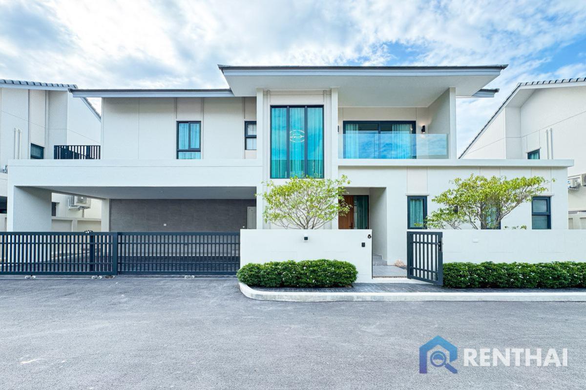 For SaleHousePattaya, Bangsaen, Chonburi : Move-In Ready! Modern Minimalist Home in the Heart of Pattaya