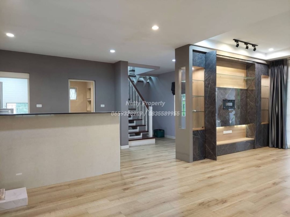 For SaleHouseSamut Prakan,Samrong : Single house, Nantawan Srinakarin, built-in, beautiful, ready to move in