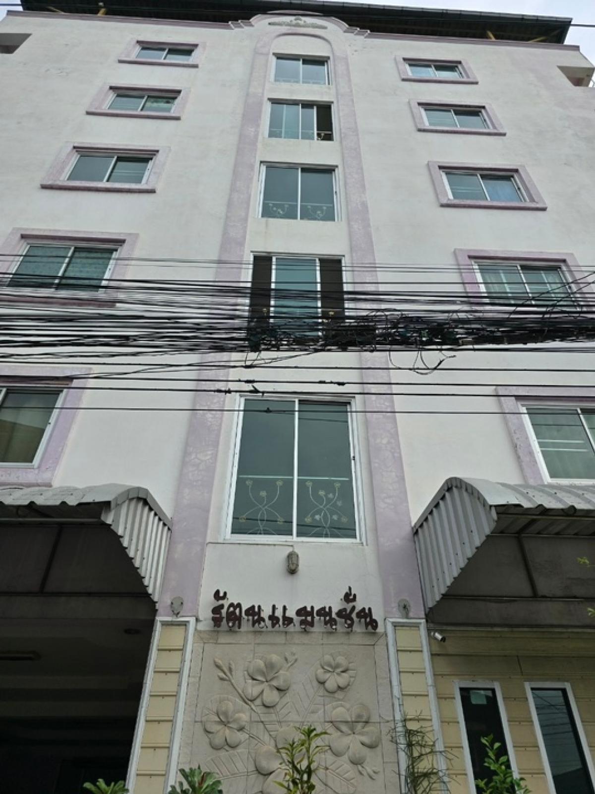 For SaleHotel&Apartment BusinessPathum Thani,Rangsit, Thammasat : 6-storey apartment for sale